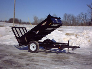 dump trailer for rent